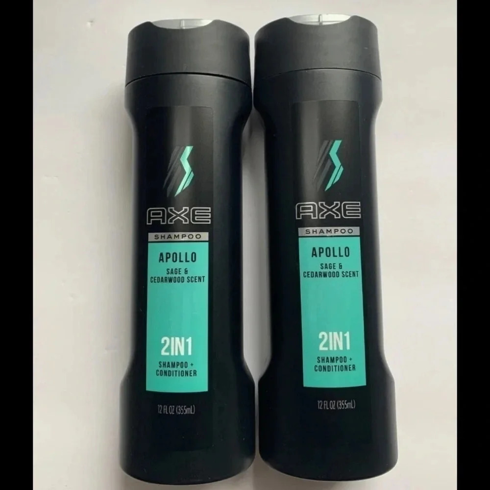 Axe Shampoo & Conditioner Apollo Sage Cedarwood New